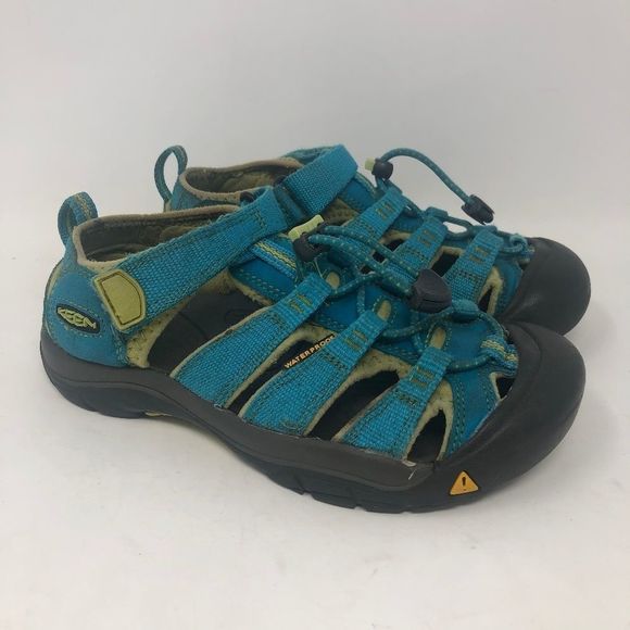 Keen Newport Teal Waterproof Sandals Youth 2 - Picture 1 of 8
